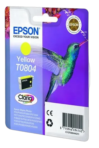 Epson - Jaune - C13T08044011 — vue 2