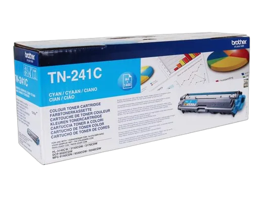 Brother Toner Cyan TN241C 1400p — vue 1