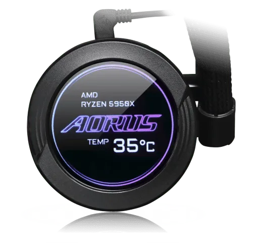 Deepcool CG530 4F Noir + MPG A1000GS PCIE5 + WaterForce X 280 — vue 11