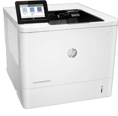 HP LaserJet Enterprise M612dn — vue 3