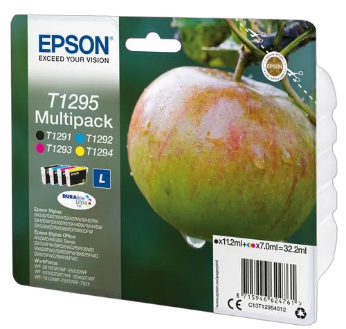 Epson - Noir, Cyan, Magenta, Jaune - C13T12954022 — vue 2