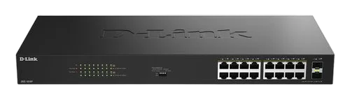 D-LINK SWITCH POE 16XGE + 2XSFP — vue 1