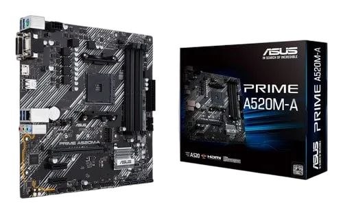 Asus PRIME A520M-A II/CSM — vue 1