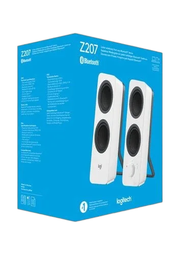 Logitech Z207 Bluetooth CPU Speakers-OFF Wht EMEA — vue 9