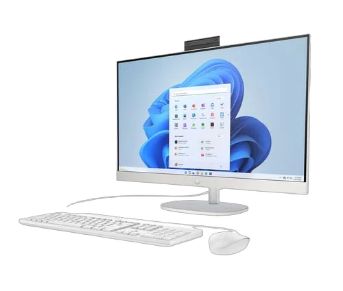 HP 27-cr0042nf - 27" FHD R5-7520U 16Go 512Go W11 Blanc — vue 7