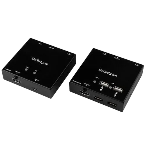 StarTech HDMI over CAT6 Extender with USB - 50.2m — vue 1