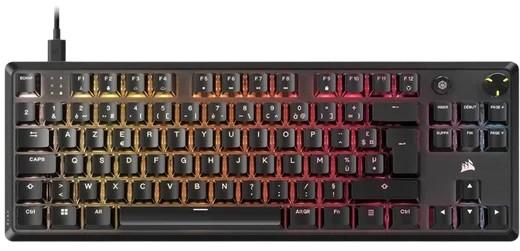 Corsair K70 Core TKL - Mécanique - Filaire - RGB - Noir — vue 1
