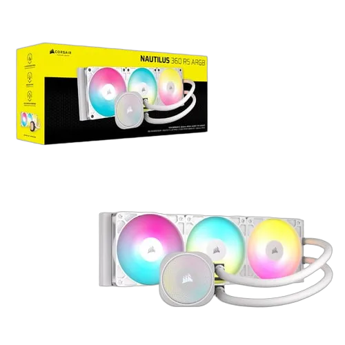 NAUTILUS 360 ARGB - 360 mm - Blanc