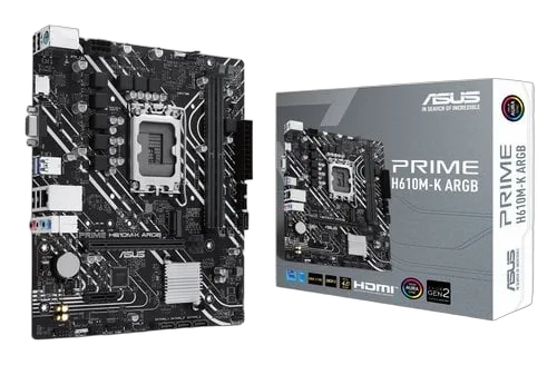 Asus PRIME H610M-K ARGB — vue 1