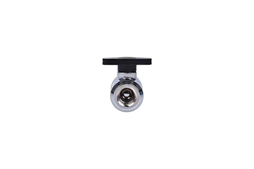 Alphacool Eiszapfen valve 2 voies G1/4 - Chrome — vue 3