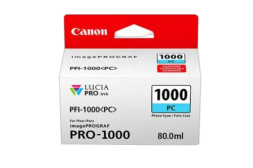 Canon Ink/PFI-1000 Cartridge Photo CY — vue 1