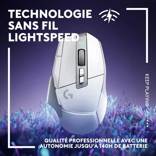 Logitech G502 X Lightspeed - Sans-Fil - Blanc — vue 10