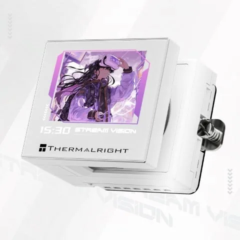 Thermalright Stream Vision 360 - 360mm - Blanc — vue 3