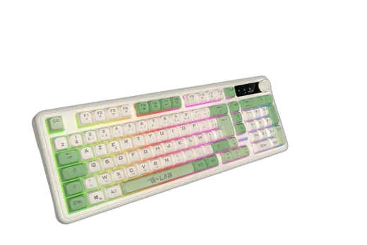The G-LAB Keyz Caesium EX WL - Membrane - Sans fil - RGB - Vert, vue 3