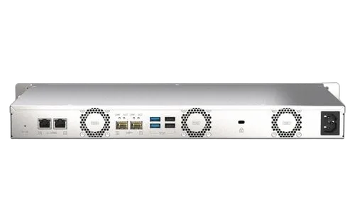 Qnap 4-bay 1U short-depth 12" NAS Marvell Oc — vue 6