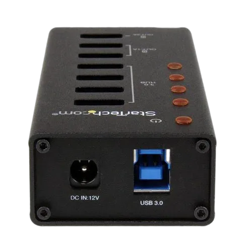 StarTech 4 Port USB 3.0 Hub plus 3 Charging Ports — vue 3