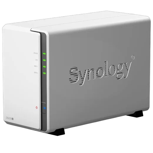 Synology DS220J + 2x2To WD RED — vue 1