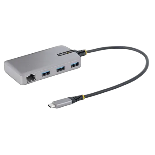 StarTech HUB USB-C  3 PORTS USB-A GBE — vue 1