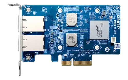 Qnap 2PORT BASET 10GBE NW EXP CARD — vue 6