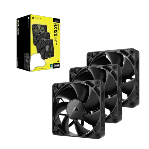 Corsair iCUE LINK RX120 - Kit de démarrage - Noir — vue 2