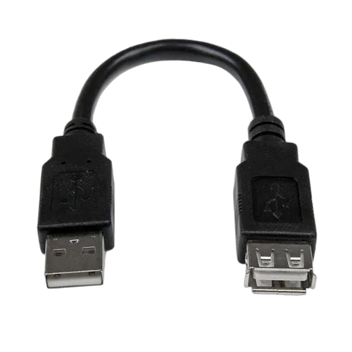 StarTech 6in USB 2.0 Ext Adapter Cable A to A M/F — vue 1