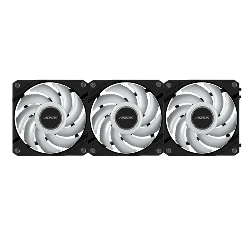 Gigabyte Aorus Ez Chain Fan - Pack 3x120mm - Noir — vue 4