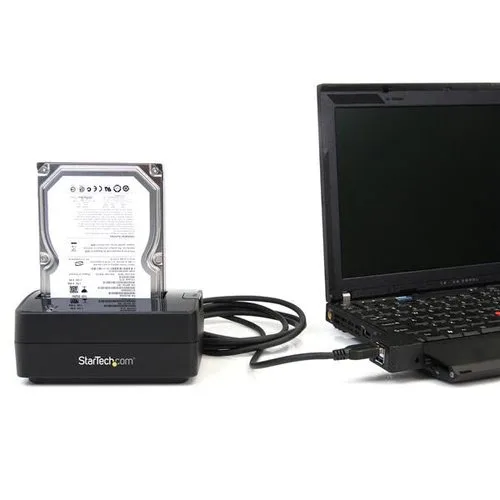 StarTech USB 3.0 SATA Hard Drive Docking Station — vue 3
