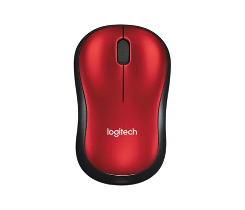 Logitech Wireless Mouse M185 Red EER — vue 1