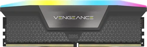 Corsair Vengeance RGB 32Go (2x16Go) DDR5 6000MHz CL 36 Gris — vue 4