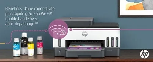 HP Smart Tank 7605 Tout-en-un - Gris — vue 12
