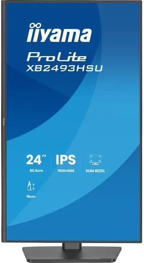 Iiyama XB2493HSU-B1 - 23.8" FHD 120Hz IPS Pied réglable Pivot — vue 3
