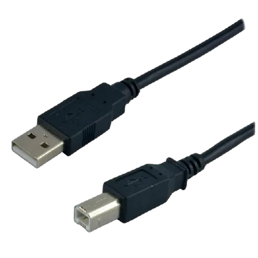 MCL Samar Câble imprimante USB 2.0 AB M/M - 2m — vue 1
