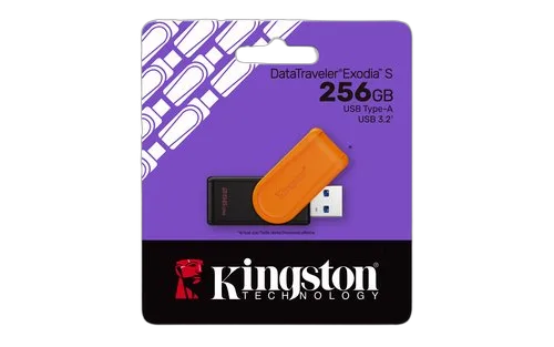 Kingston DataTraveler Exodia S 256GB — vue 3