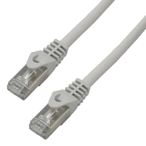 MCL Samar Eco patch cable Cat 6 F/UTP - 0.3m grey — vue 1