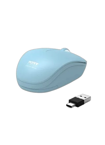 Port MOUSE COLLECTION WIRELESS - AZUR — vue 1