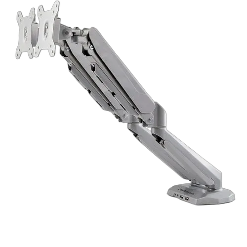 StarTech Desk Mount Dual Monitor Arm w/USB/Audio — vue 1