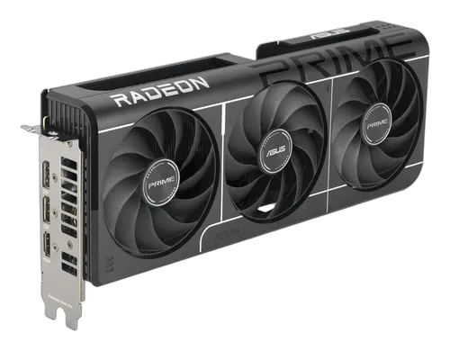 Asus Prime Radeon RX 9060 XT 16GB GDDR6 OC Edition — vue 3