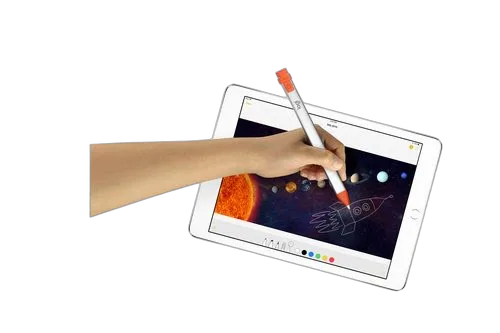 Logitech Crayon Orange, Blanc — vue 12