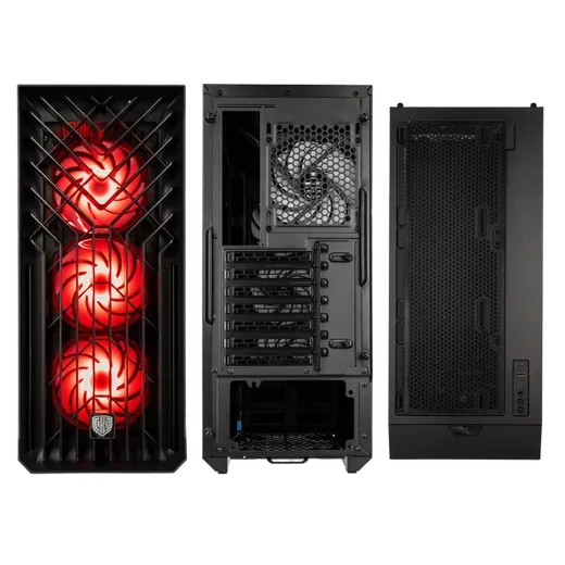 Kolink Unity Cascade ARGB Noir - MT/Sans Alim/E-ATX — vue 4