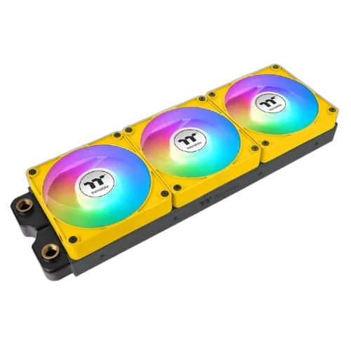 Thermaltake CT120 EX ARGB (Pack de 3x120mm) - Jaune — vue 2