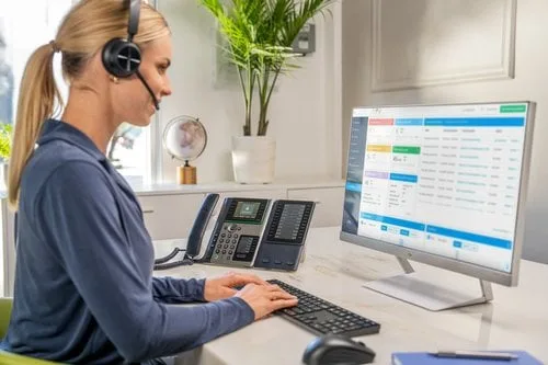 HP POLY EDGE E450 IP PHONE AND — vue 8