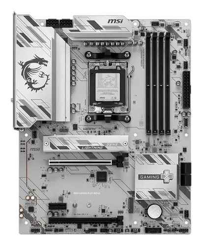 MSI B850 GAMING PLUS WIFI6E — vue 3