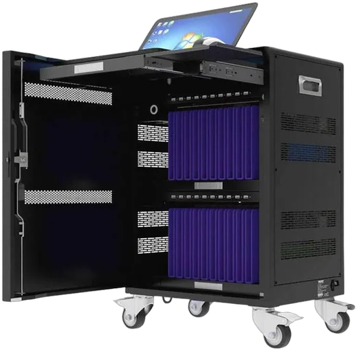 Port Cabinet de charge 20 tablettes + 1 notebook (17") — vue 2