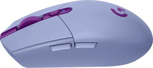 Logitech G305 LIGHTSPEED Wless Gaming Mouse LILAC — vue 4