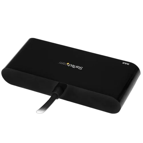 StarTech Adapter Hub USB C to Ethernet 3 Port — vue 3