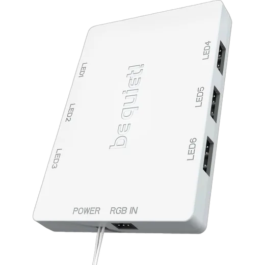 be quiet! Pack de 3 Light Wings 120mm PWM ARGB Blanc — vue 4