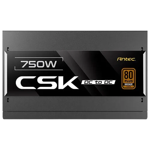 Antec ATX 750W - 80+ Bronze - CSK750DC EC Noir — vue 5