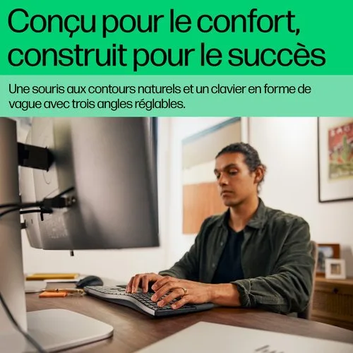 HP 680 CFT Dual-Mode KB/Mse Combo FR — vue 5