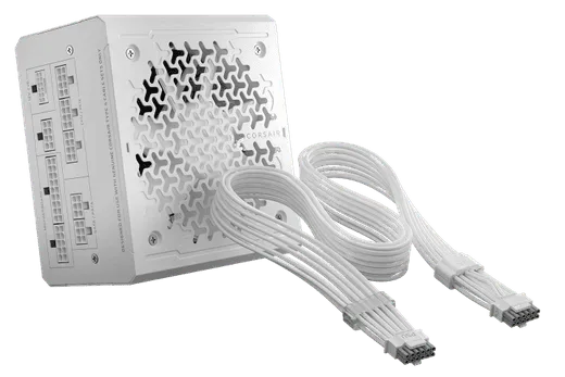 Corsair 3200D RS ARGB White + RM1000e Blanc — vue 8