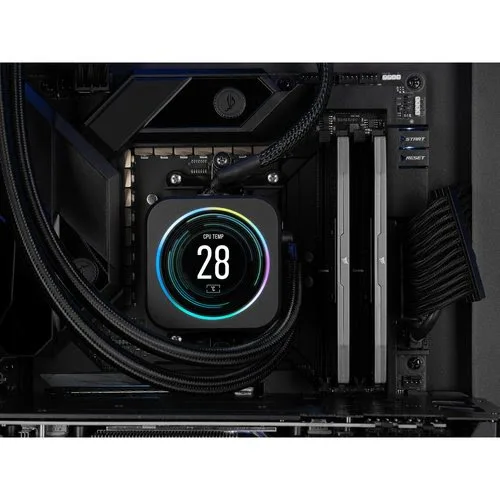 Corsair Vengeance, DDR5-5200, CL40, AMD EXPO - 64 GB Dual-Kit, Grau — vue 4